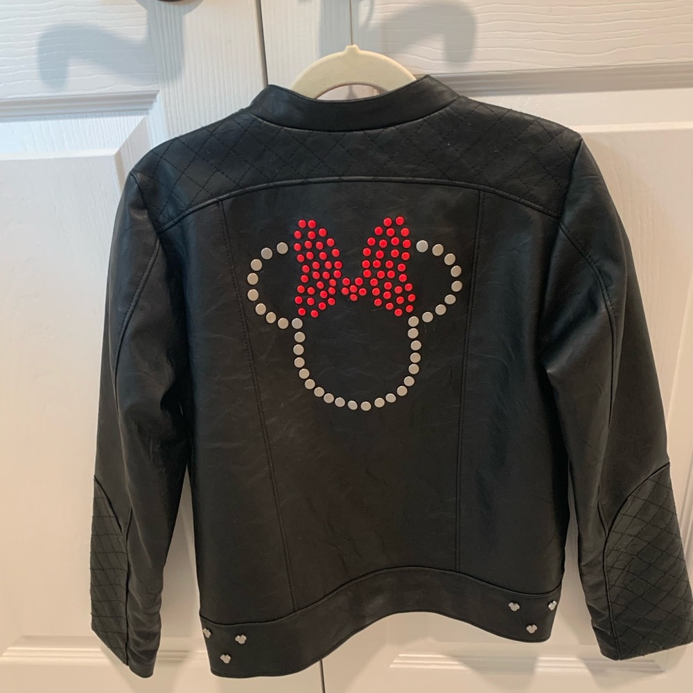 Disney Black Jacket with Heart Details